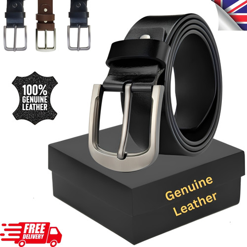 Mens leather belts 100 - leather,