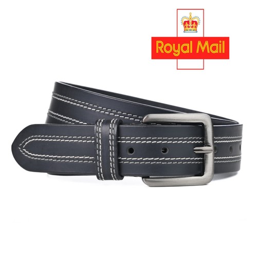 Mens leather belts - leather, 100%