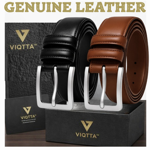 Mens leather belts - leather, 100%