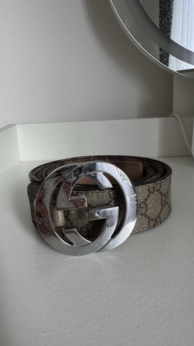 Gucci monogram belt - gucci, size