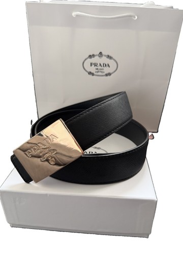 Prada men black leather - prada,