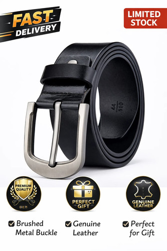 Mens leather belts 100 - belts, 100%