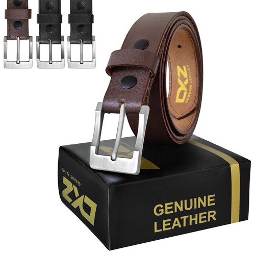 Dkz leather belt 100 - belt, genuine