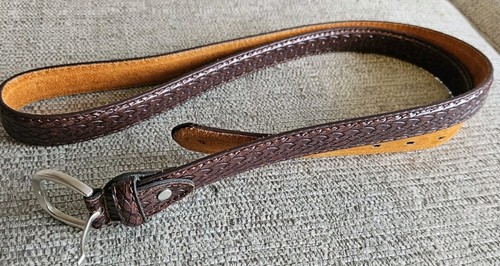 Ossi basket weave brown bonded - ossi,