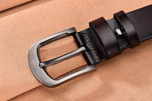 Mens genuine leather belt - genuine,