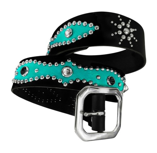 Western studded belt - western,