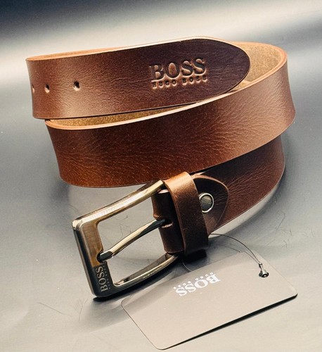 Hugo boss men brown - brown, leather