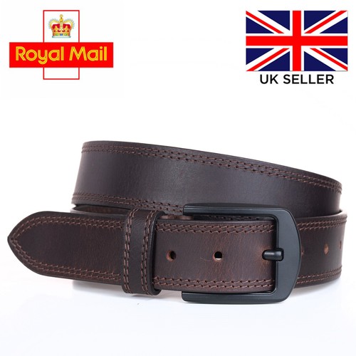 Mens genuine leather belts - genuine,