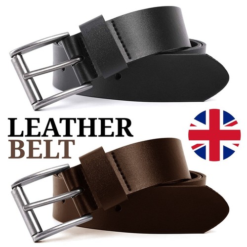 Real leather men belt heavy - real,