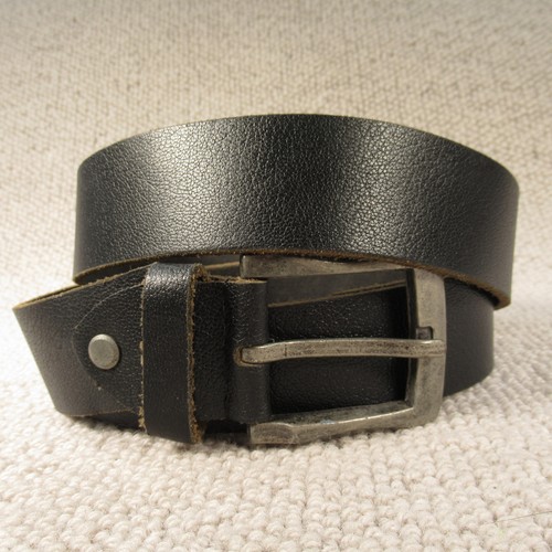 Vintage mens leather belt size - vintage,