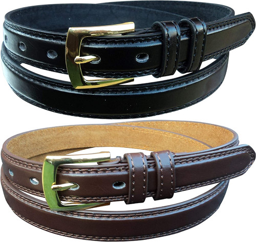 Men leather belt black - belt,,
