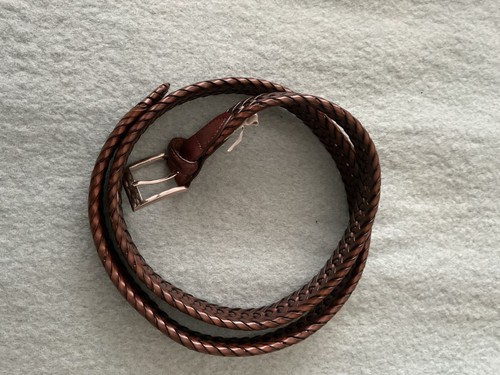Men bonded leather braided - men’s,