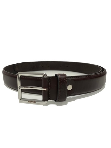 Mens levis brown leather belt - levis,